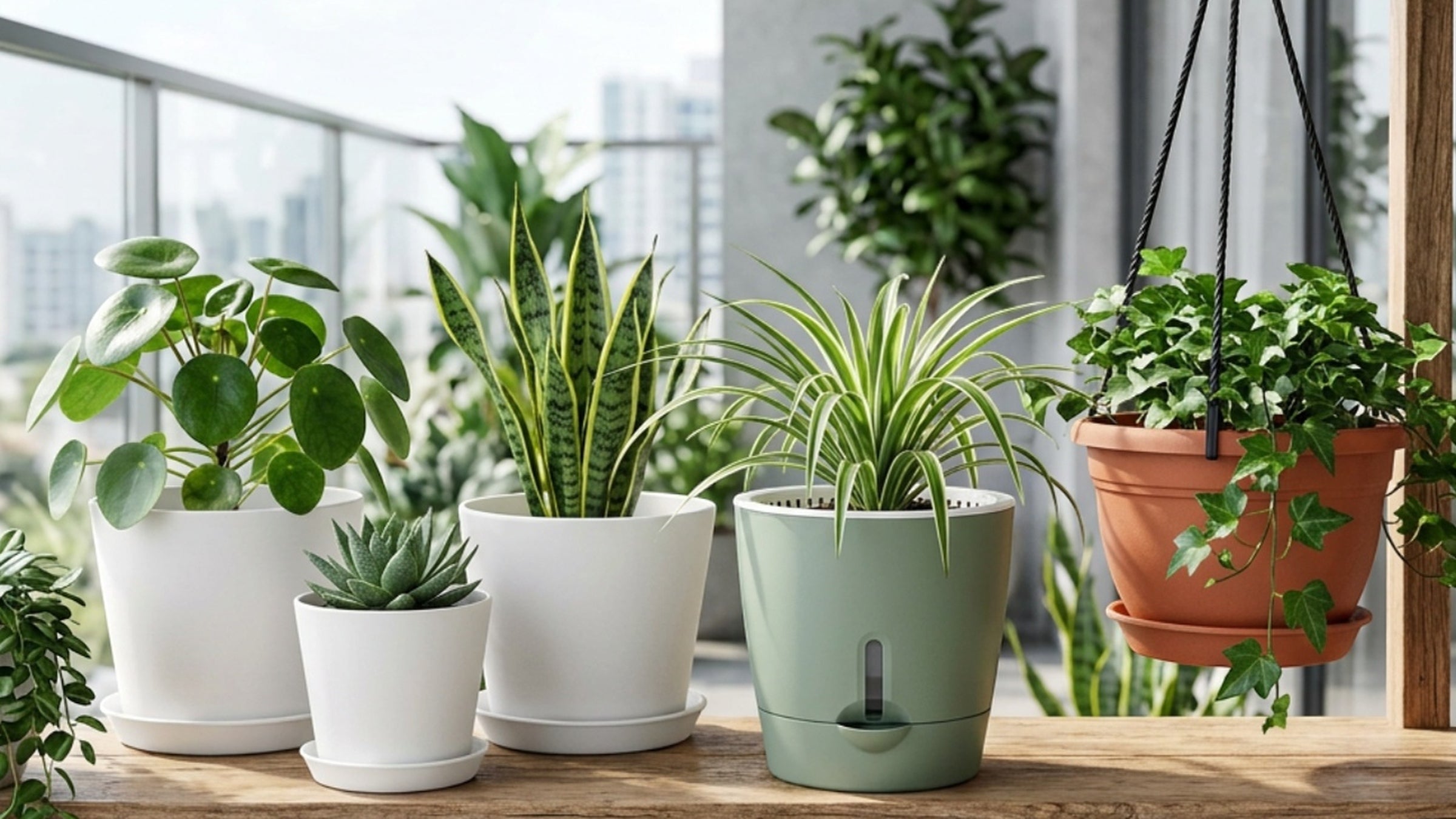 Ridg Plastic Planters